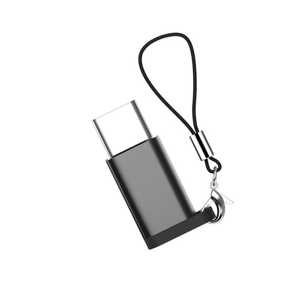 Nøkkelring Android til Type-C Mobiltelefonadapter USB til Micro Data