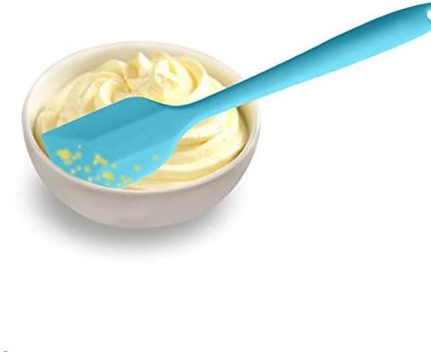 Silikonspatelsett - Rosa 6 deler non-stick gummispatel