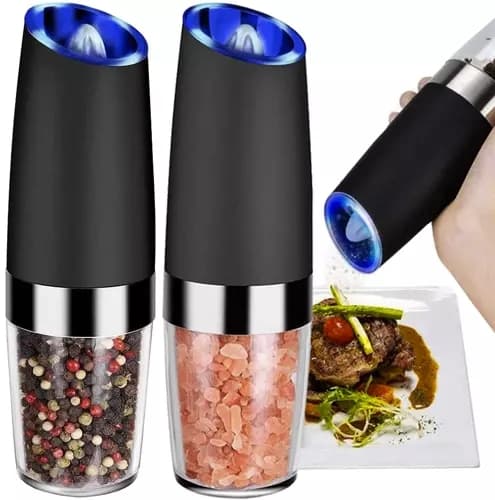 Electric Salt & Pepper Grinder - 2-Pack 700