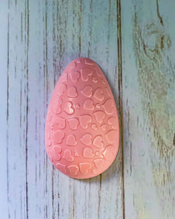Pralinform Egg Hjerter 350g - Sjokoladeform - BWB 9440 - Spesiell 3-delt form