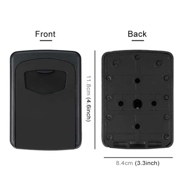 Key Cabinet with Code Lock in Durable Aluminum and Zinc Alloy