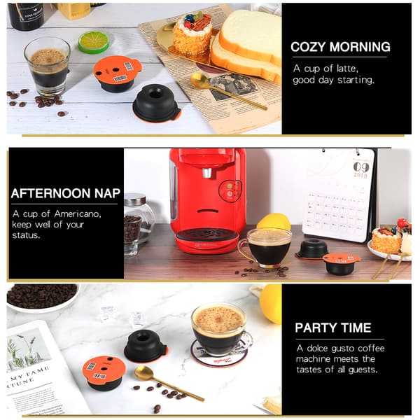 Gjenfyllbare kaffekapsler 220 ml