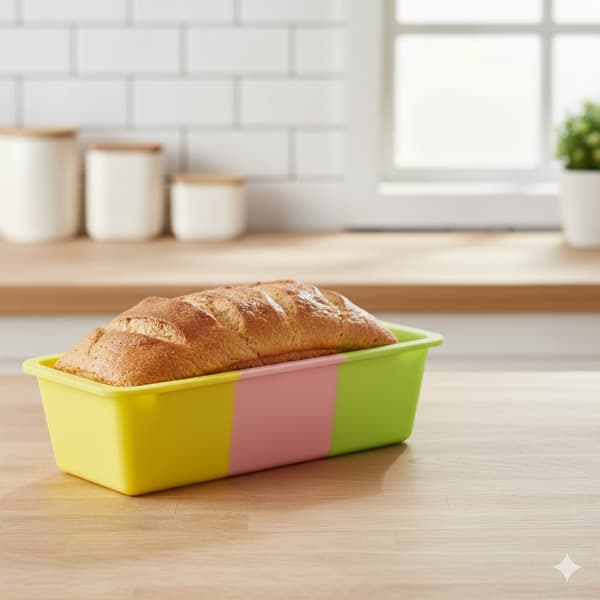 Silikonform Rektangulær - Bakeform 180