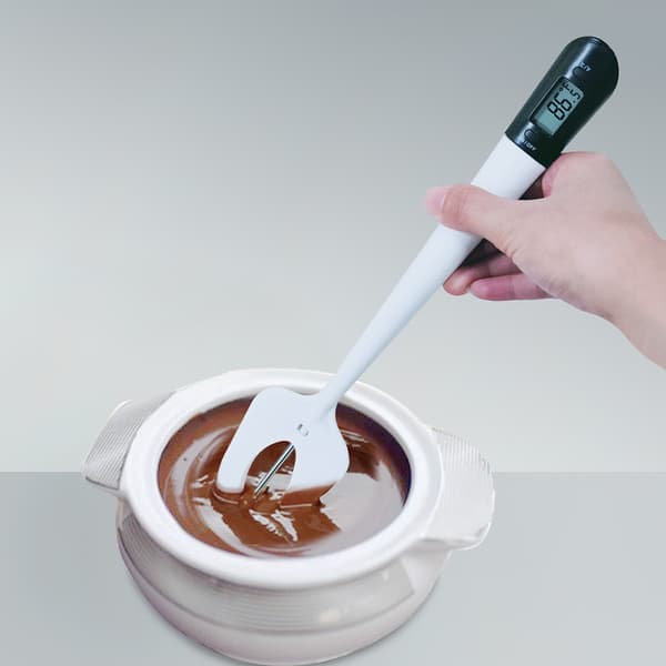 Digital Food Thermometer Spatula for Cooking and Baking Black Black 183