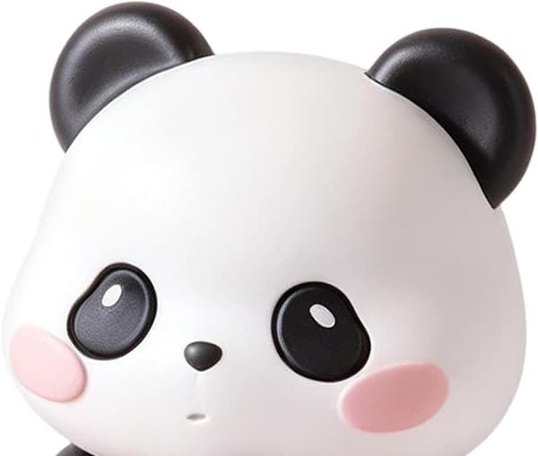 Panda telefonholder harpiks dyrepynt til hjemmet -