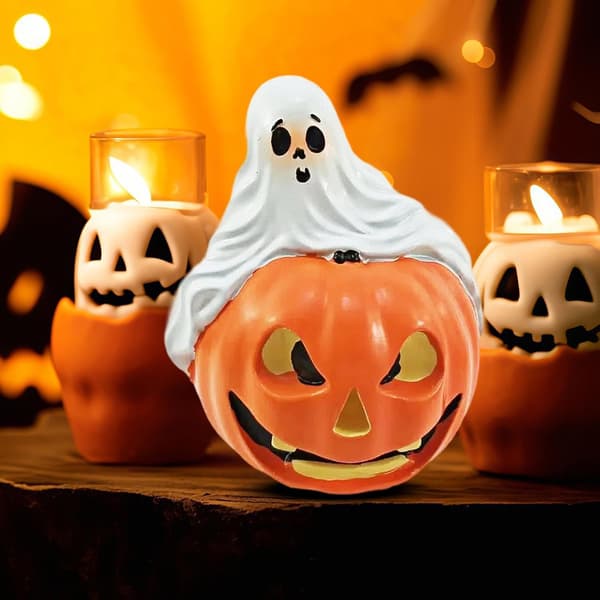 Halloween-figurer søde skræmmende samlerobjekter bøger-legetøj med -