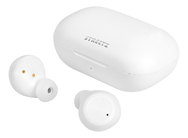 T210 TWS in-ear hörlurar med laddningsfodral, TWS, vit Vit