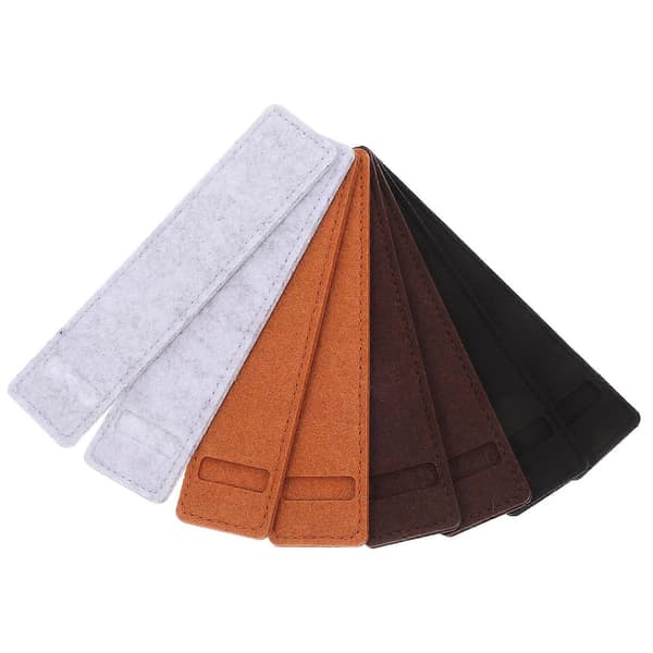 Felt pencil case for pen storage with durable stitching 8 pcs