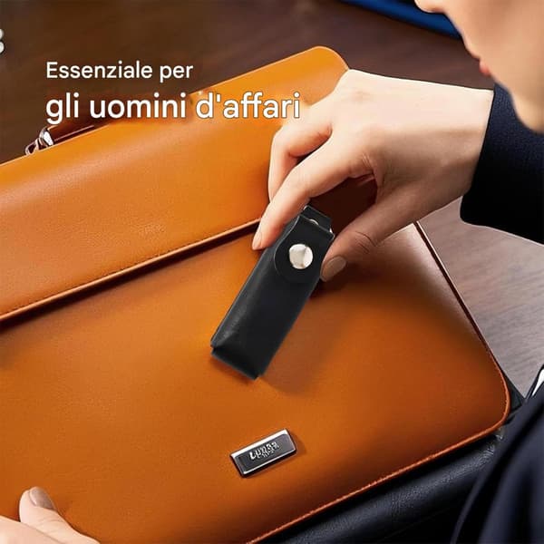 USB-portti Anti-Verlust korttikotelo musta - Schwarz