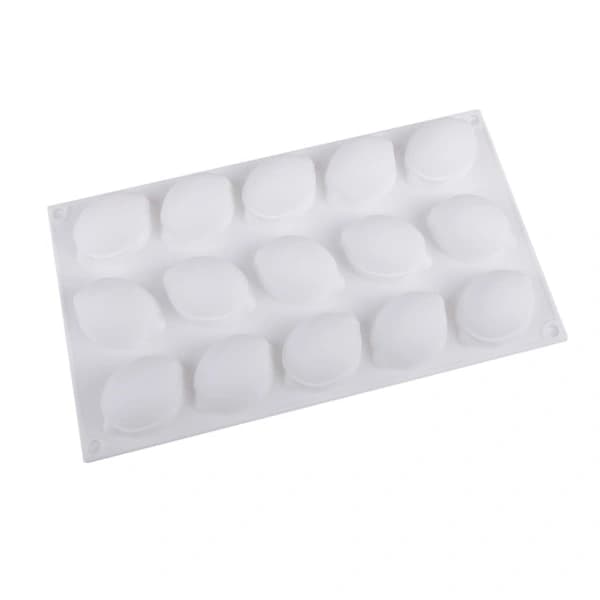 3D Frugt Citron Silikoneform Dekoration Mousse Dessert Bageform DIY