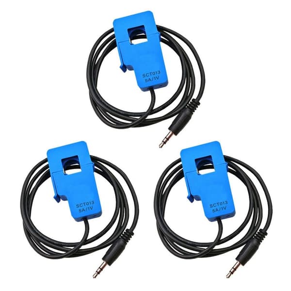 3 kpl 5A 1V SCT-013-000 SCT-013-100 anturi -