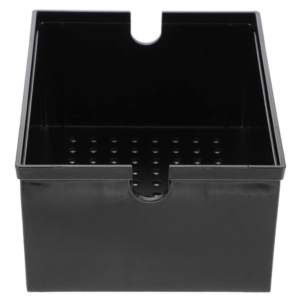 Aquarium External Filter Trickle Raindrop Top Box Aquarium Water Acrylic Filter Trickle Box Black