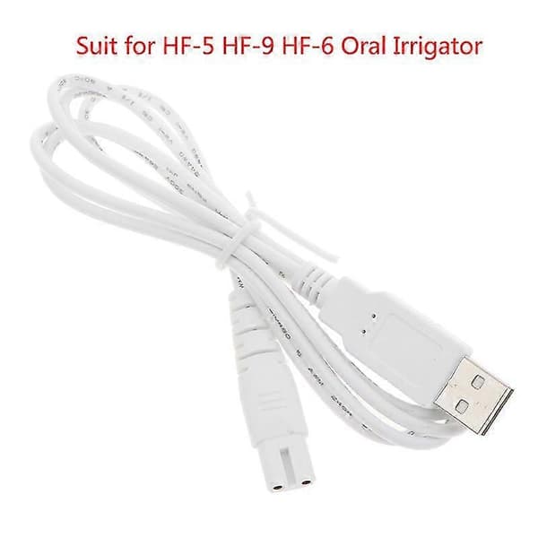 USB-latauskaapeli sopii HF-5 HF-9 HF-6 suuhuuhtelulaitteeseen