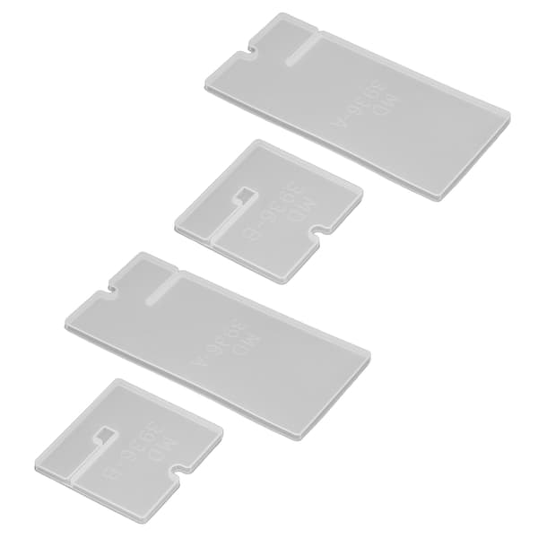 2 Sets Silicone Mold DIY Simple Mobile Phone Holder Crystal Epoxy Mold Decoration