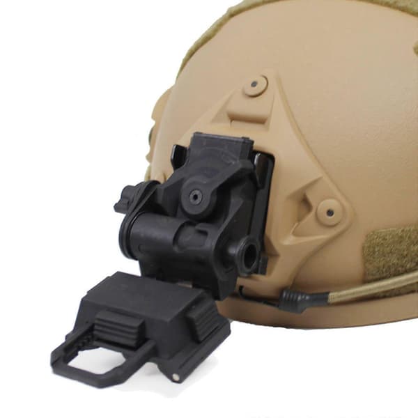 L4G24 NVG Helmet Mount Support Bracket Holder for Pvs15 Pvs18 Gpnvg18 Black