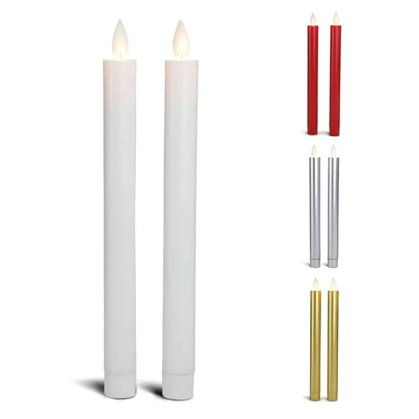 LED-lys 22,2 cm 3D-flamme 2-pak Sought Sought