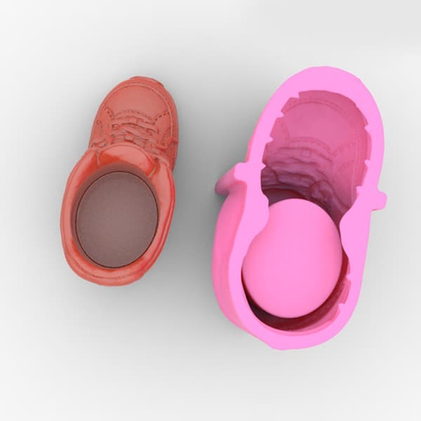 Tegneseriesko Blomsterpotte UV Krystallform Gips Leire Harpiksform