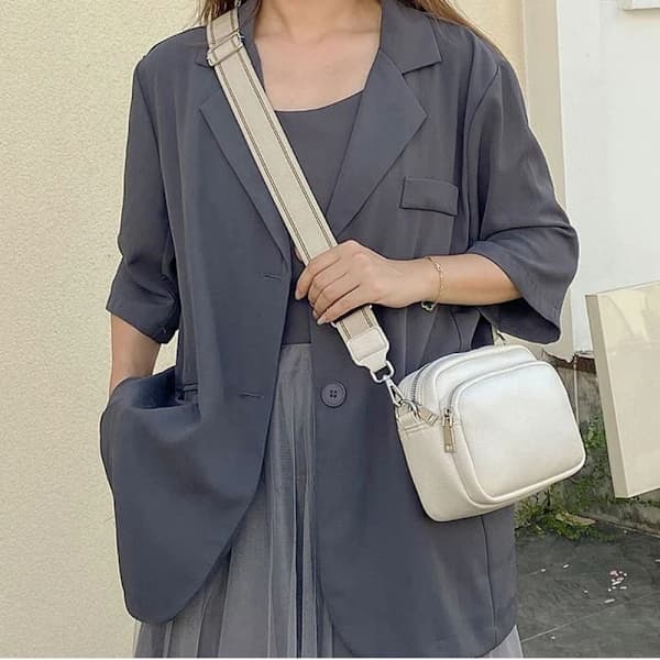 Skuldertaske Crossbody Taske SORT Sort