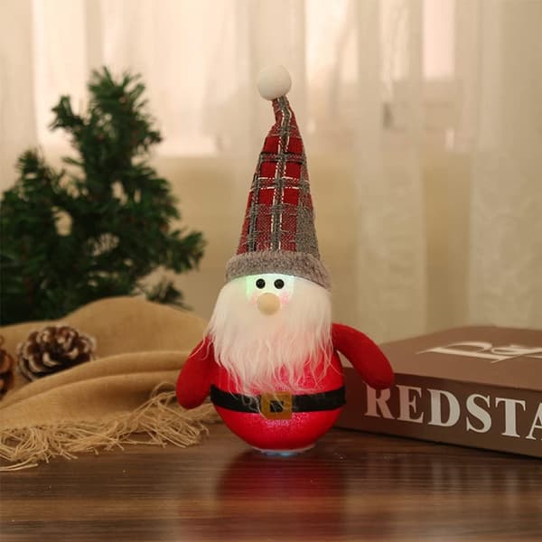 LED-figur for juledekorasjon, julegave, Lysende Sn DXGHC