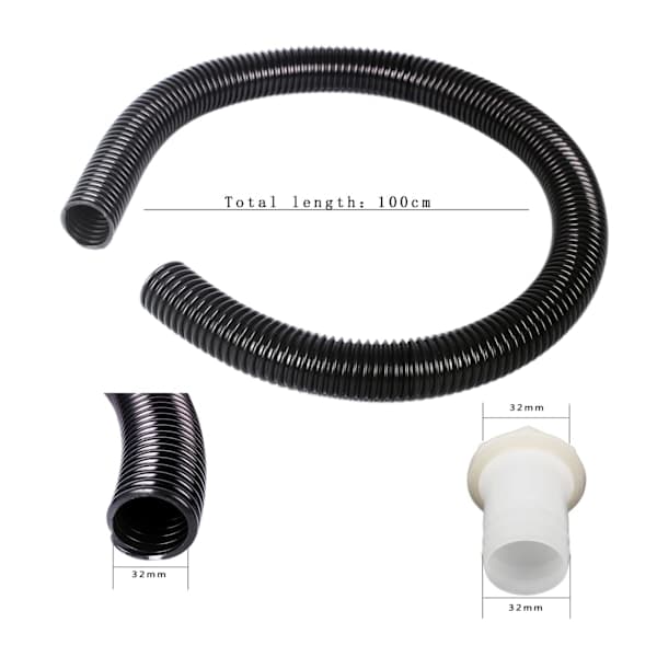 Cistern Pipe Connection Kit, 32mm Water Connection Kit for Rainwater Diversion, Connects Two Water Cisterns and Rain Barrels.
