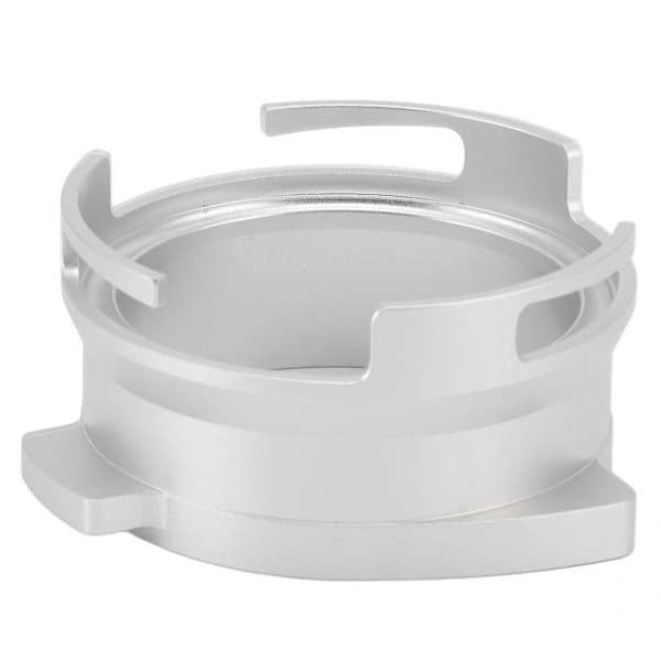 54 mm roterende doseringstrakt i aluminiumslegering for kaffemaskintilbehør sølv