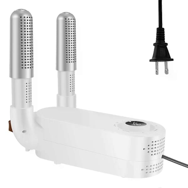 Boksehandsketørrer med intelligent timer, foldbar tørrer til boksehandsker, 90° foldbar, eliminerer effektivt lugte, børn og voksne