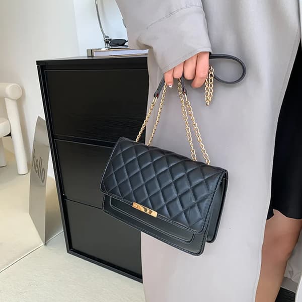 Skuldertaske til kvinder lille, stilfuld crossbody-taske til kvinder