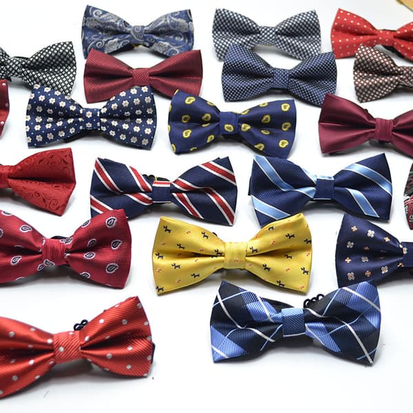 9 stk. slips med butterfly til herrekostume, jacquard butterfly til