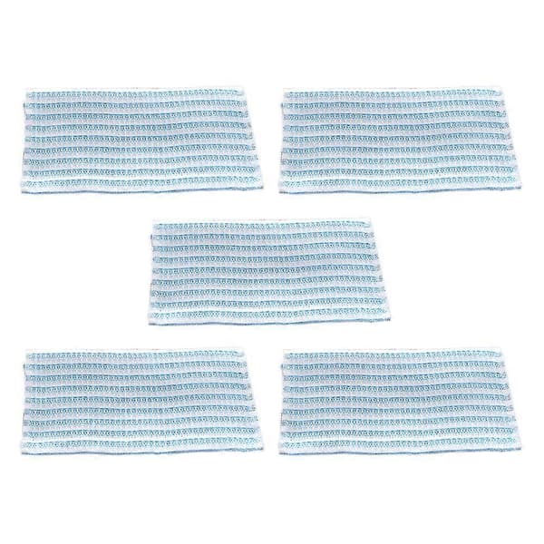 Køkkenhåndklæder i bambusfiber, bløde absorberende vaffelvævede køkkenhåndklæder til opvask og tørring af service 25*35cm-FO-