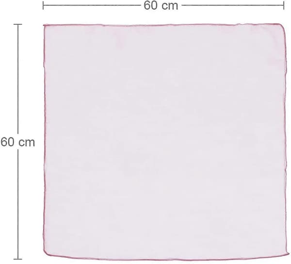 15-pack Jongleringsdukar, Chiffongdukar för Dans, Jonglering, Sensorisk Lek, Dansdukar, 60 X 60 Cm Färgglada Dukar [db]