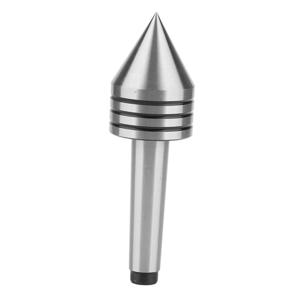 Live Center Rotating Center HSS High Precision, Durable 60 Degree MT2 Lathe Live Center Accessory for CNC