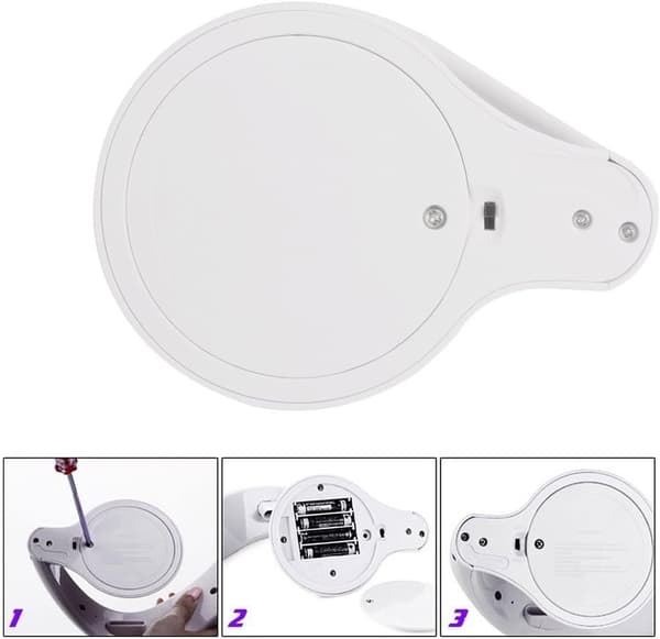 Regnbueprojektor LED-lampe Refleksjon - Bursdagsgave Jente Hjerte