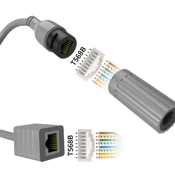 2PCS 1200Mbps Ethernet-kabel för Starlink Gen2 Nätverksutrustningstillbehör