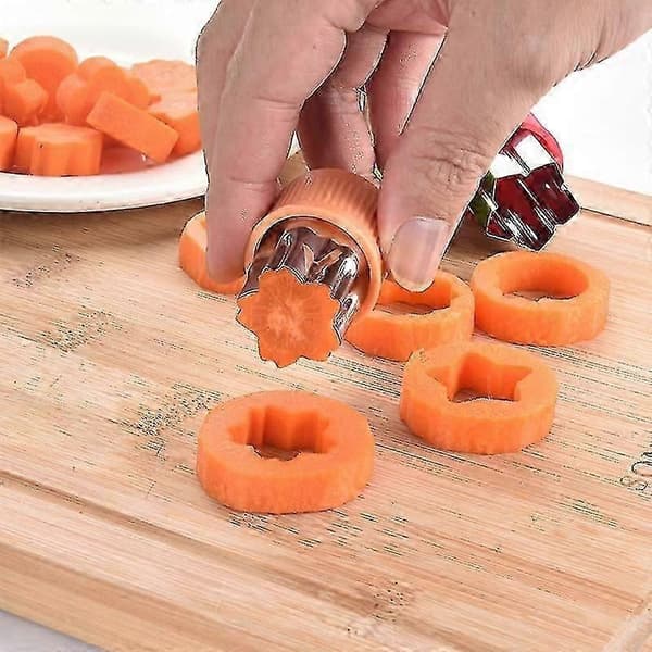 Vegetable Cutter Shape Set, Mini Pie, Fruit and Cookie Stamps Mold, Cookie Cutter Decorative Food