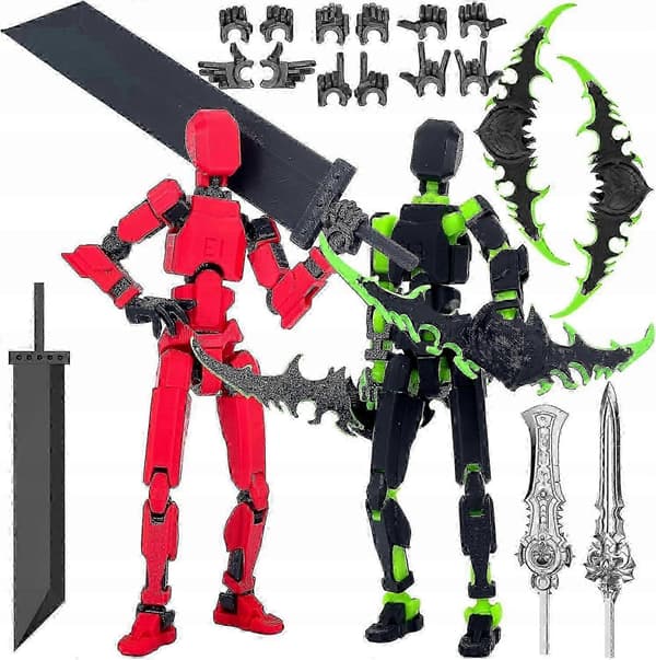 T13 Actionfigur sæt, Titan 13 Robot Actionfigur