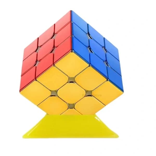[ECube] SengSo Galvanisering 3x3 Magnetisk Gylden Cubo Magic Cube Puslespil Speed Cube M3 3x3x3 Magico Cubo Кубик Рубика Cibo Legetøj
