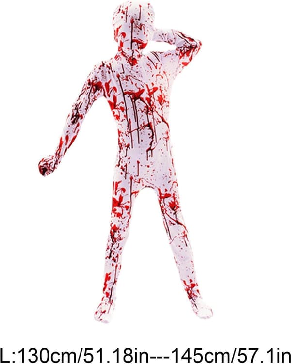 skumle kostymer for barn elastisk gotisk Halloween realistisk A: i blod L A: Kinder im Blut L