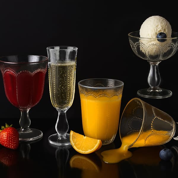 Vinglas glas DAPHNE DAPHNE 300ml 17cm transparent 4-pak