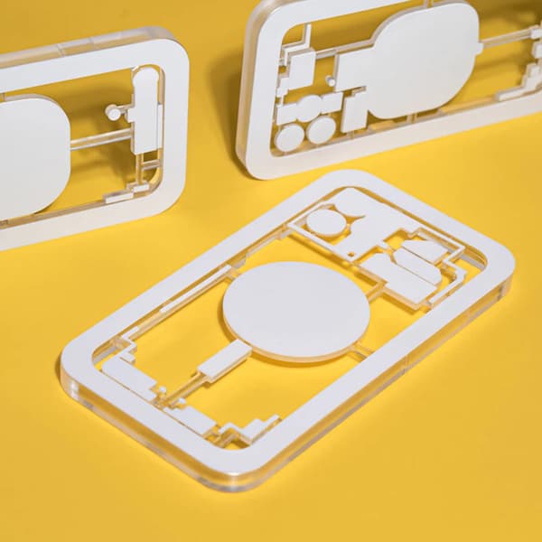 Form til adskillelse af laser maskine bagside til iPhone 12 Pro Max 80
