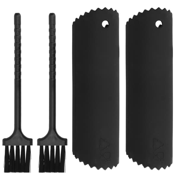 Garlic Peeler Set Food Grade Silicone Roller Brush Odorless Kitchen Utensil
