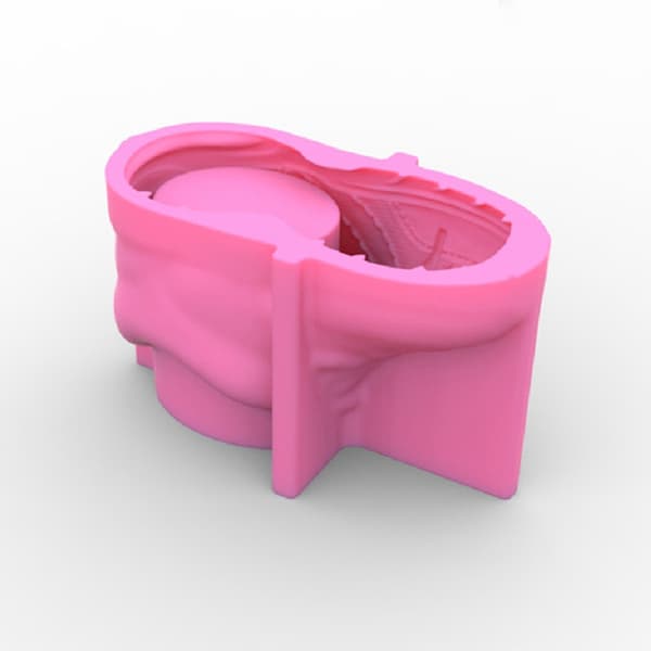 Tegneseriesko Blomsterpotte UV Krystallform Gips Leire Harpiksform
