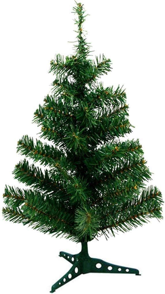 Artificial Christmas Tree Small Pre-Decorated Mini Christmas Tree with Decorations 45cm for Festive Home Decor