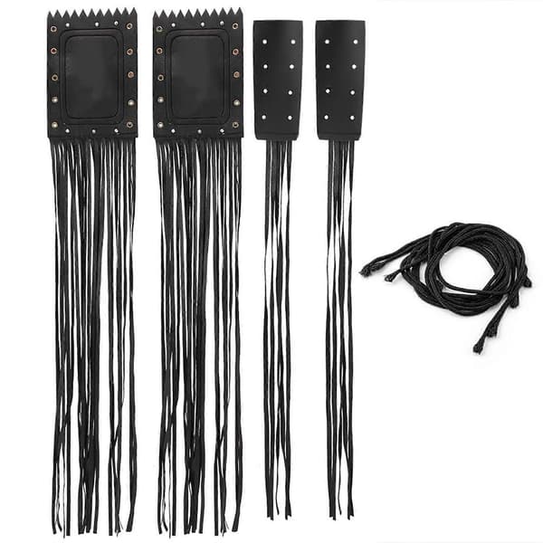 2 st Motorcykelstyre Tofs Frans Greppskydd Spakskydd Universal