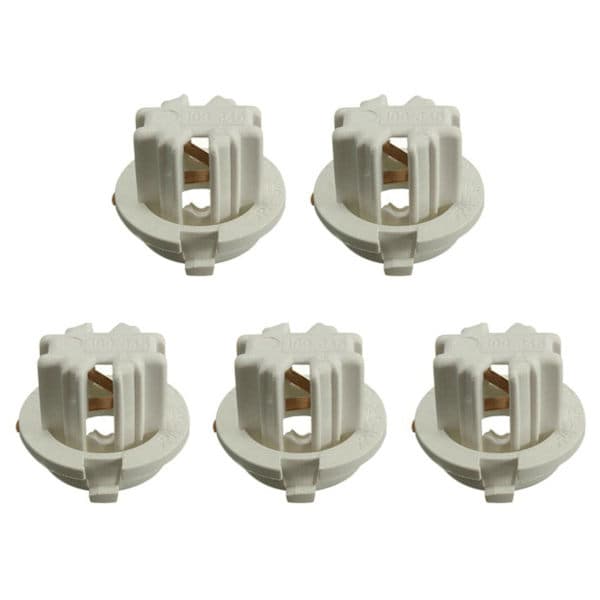 5 st Bil Bakre Bakljus Bromsljus Lamphållare P21w Glödlampssockel Hållare 63216943036 för X3 X5 E53 E65 E-AD4-