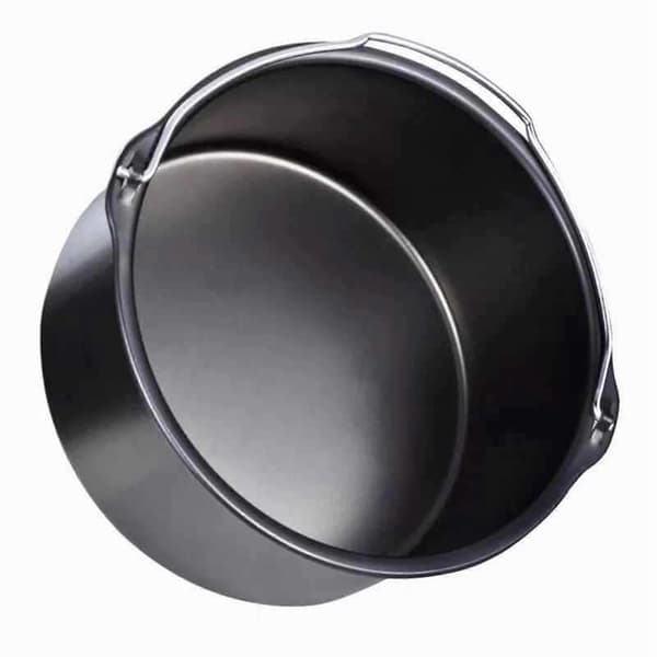 Cookeo Round Cake Pan for Baking Durable Easy Cleaning Circular Cake Pans with Larger Handles