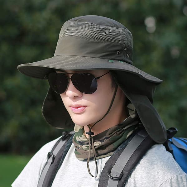 Unisex Fishing Hat - Foldable Sun Hat