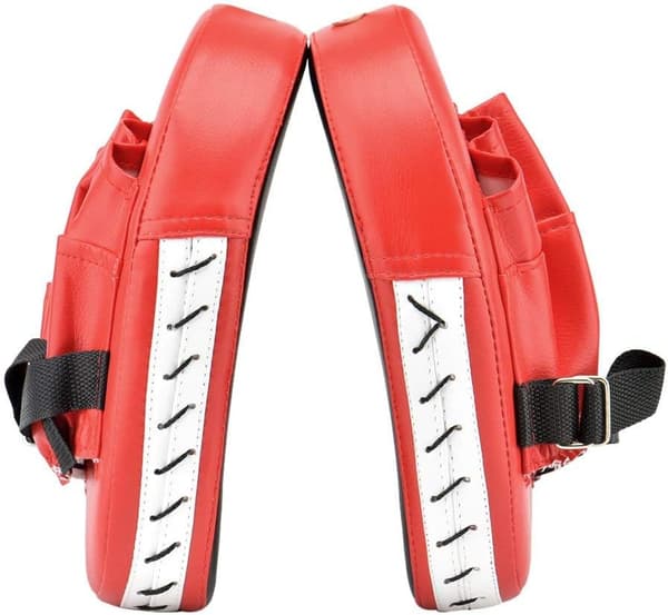 1 Pair Curved Leather Boxing Bear Claws for Martial Arts Training