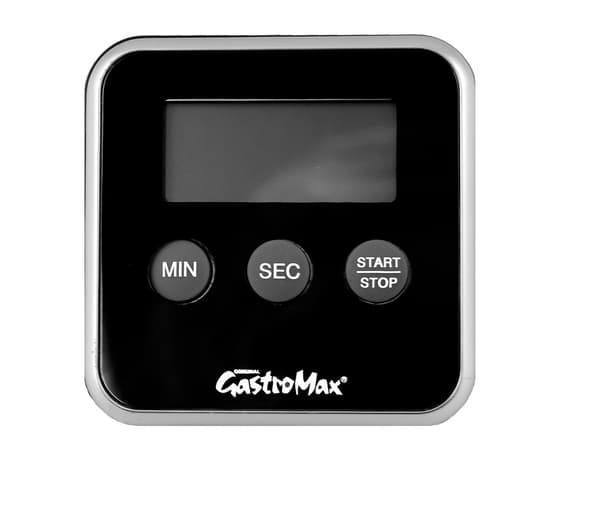 Køkkentimer 8 cm Gastromax Svart black