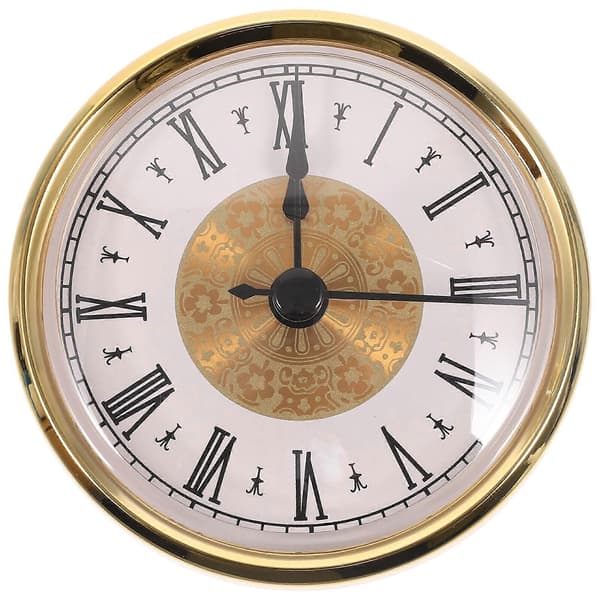 Replacement Clock Insert Round Dial Vintage Dial Roman Numeral Dial Insert