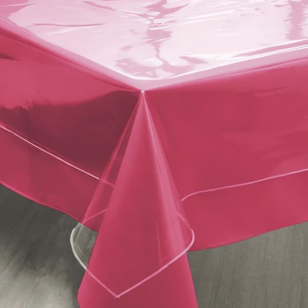 SOLEIL D'OCRE Rektangulær dug Krystal 140x200 cm transparent transparent